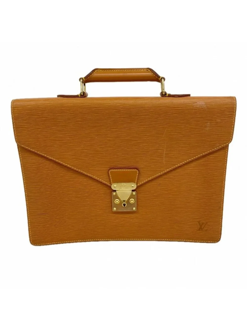 Louis Vuitton Business Bag Epi Serviette Conseil Cipango Gold